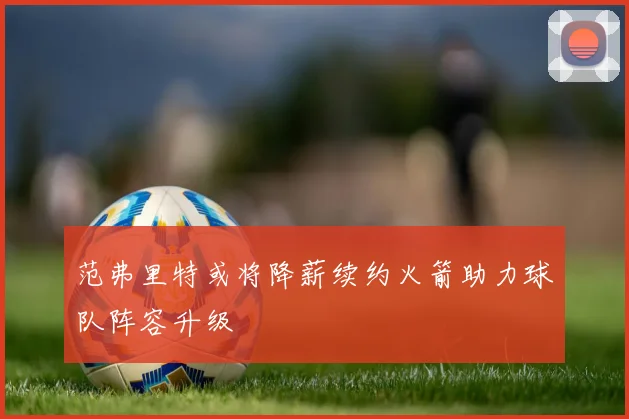 范弗里特或将降薪续约火箭助力球队阵容升级